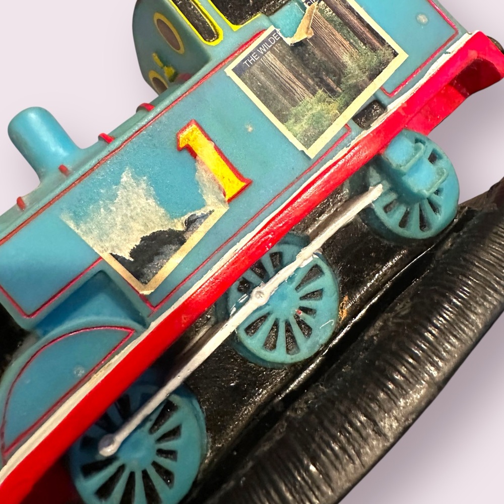 Vintage Thomas The Tank Train Plastic Coin Bank - Picture 6 of 10